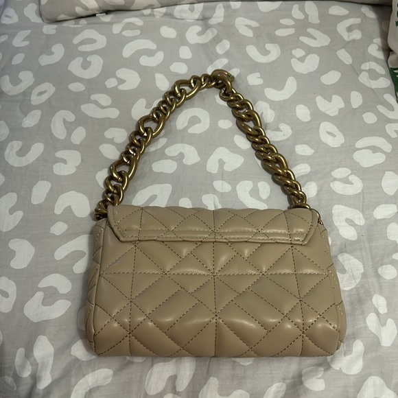 ZARA BEIGE SHOULDER PURSE - Picture 3 of 3